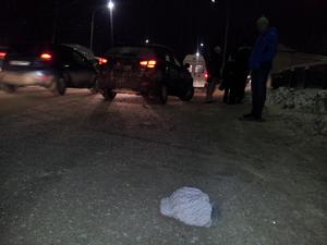 В Торговом городке Рязани иномарка сбила женщину